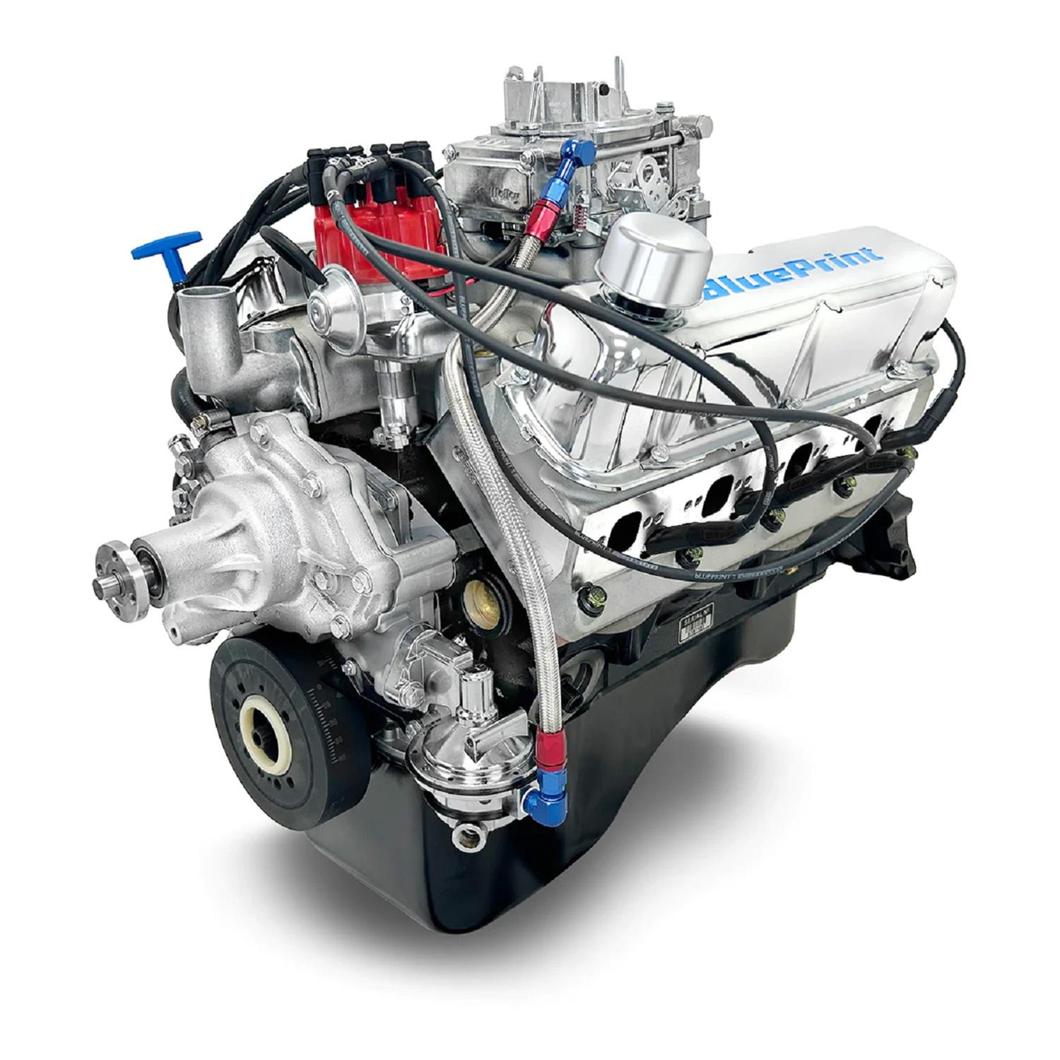 A-21.jpeg BluePrint Engines Ford 302 C.I.D. 361 HP Dressed Long Block Crate Engines BP302CTCD - Image 1