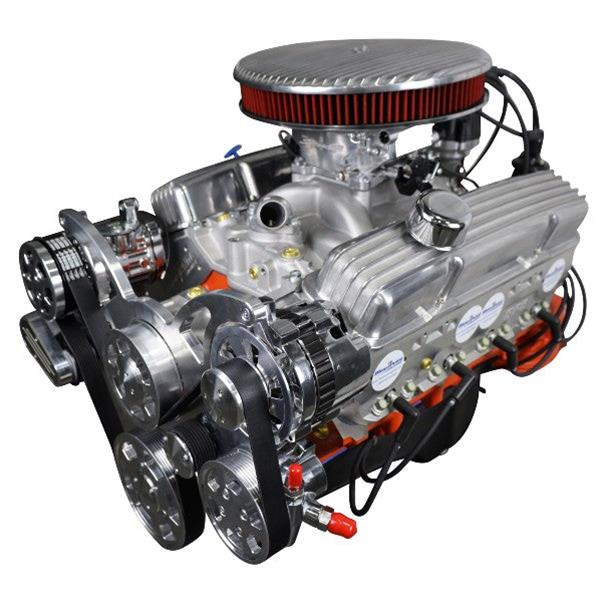 A01-1.jpeg BluePrint Engines GM 327 C.I.D. 350 HP Fully Dressed Long Block Crate Engines BP327CTFKV - Image 1