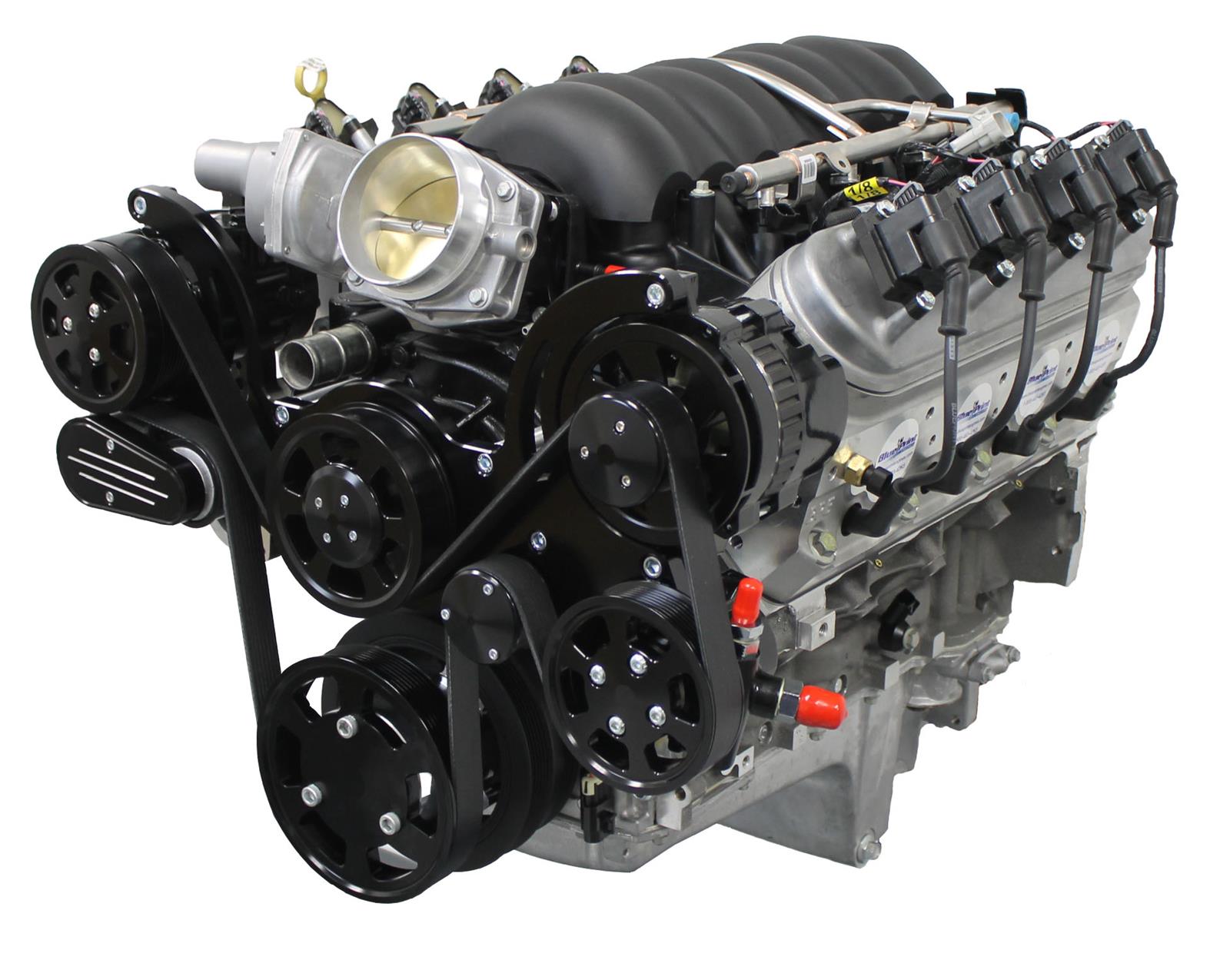 AA-2.jpeg BluePrint Engines Chevy LS 376 C.I.D. 530 HP EFI LS3-Style Long Block Crate Engines PSLS3760CTFKB - Image 1