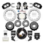 Wilwood Forged Narrow Superlite 4R Big Brake Rear Parking Brake Kits 140-16131 - Image 2