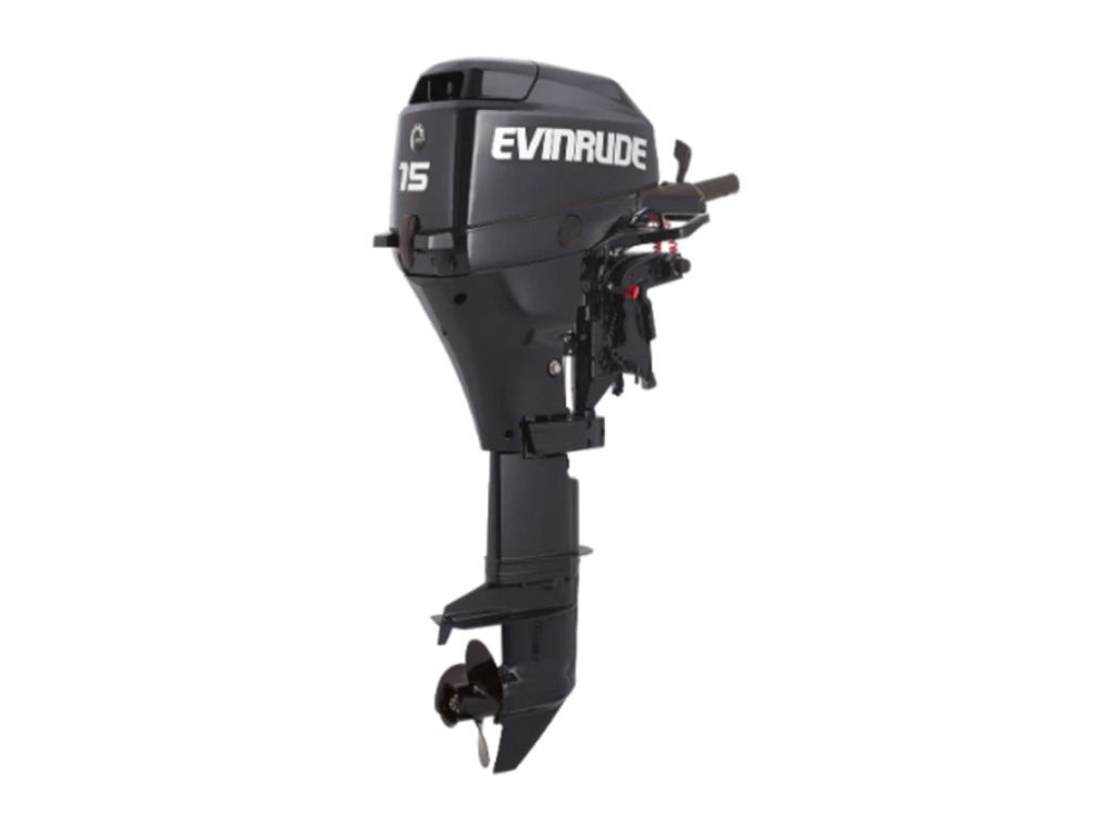 Evinrude-E15TEG4.jpg Evinrude E15TEG4 15HP Outboard Motor - Image 1
