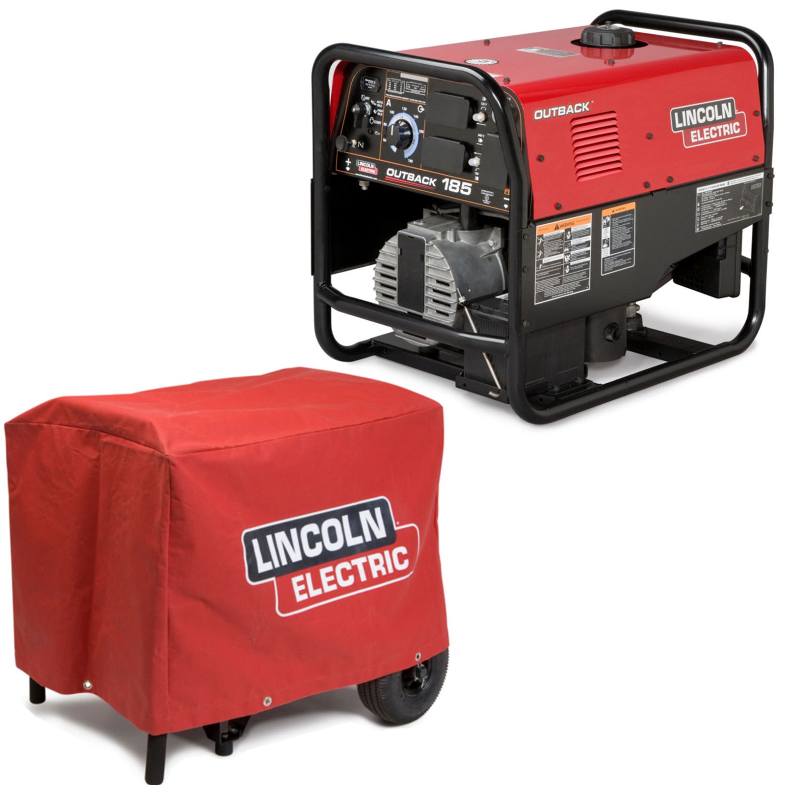 LINCOLN-OUTBACK-185-ENGINE-WELDER-GENERATOR-W-COVER-K2706-2-K2804-1-.jpeg LINCOLN OUTBACK 185 ENGINE WELDER GENERATOR W/ COVER (K2706-2, K2804-1) - Image 1