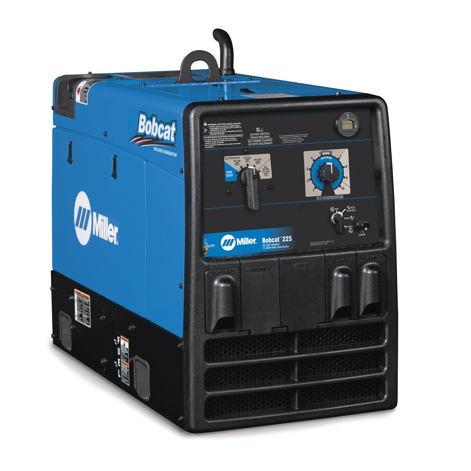 MILLER-BOBCAT-225-KOHLER-WELDERGENERATOR-WITH-REMOTE-STARTSTOP-907791001-.jpeg MILLER BOBCAT 225 KOHLER WELDER/GENERATOR WITH REMOTE START/STOP (907791001) - Image 1