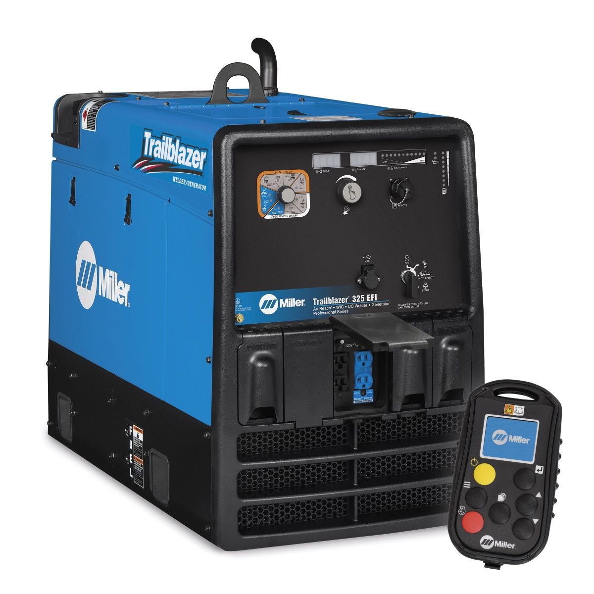 MILLER-TRAILBLAZER-325-EFI-WELDERGENERATOR-WGFCI-EXCEL-POWER-WIC-907798003-.jpeg MILLER TRAILBLAZER 325 EFI WELDER/GENERATOR W/GFCI, EXCEL POWER, WIC (907798003) - Image 1