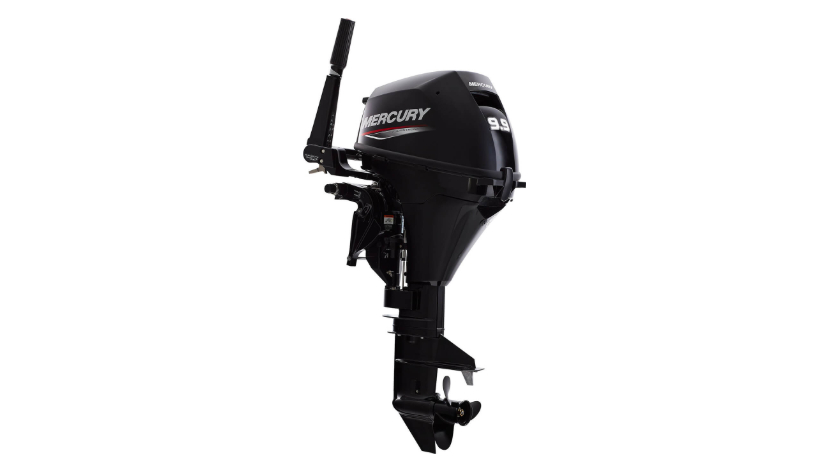 Mercury-9.9MLH-FourStroke-1.jpg Mercury 9.9MLH FourStroke Outboard Motor - Image 1