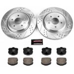 Power Stop Z23 Evolution Sport Brake Upgrade Kits with Calipers KC1445 - Image 2