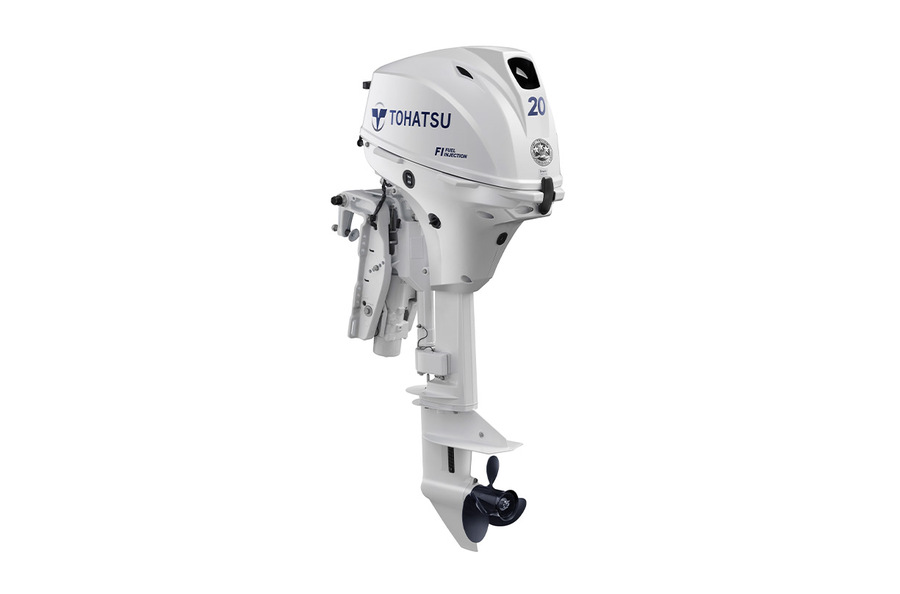Tohatsu-20HP-MFS20EWEPTL.jpg Tohatsu MFS20EWEPTL 20HP Outboard Motor - Image 1