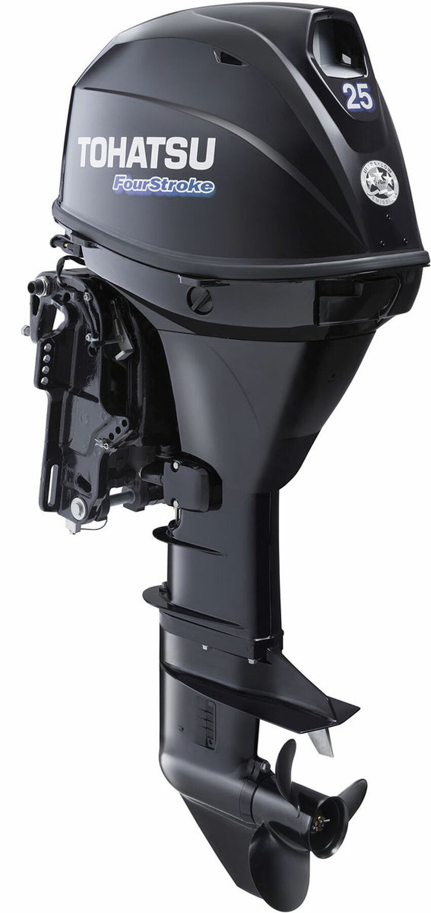 Tohatsu-25HP-MFS25CEL.jpg Tohatsu MFS25CEL 25 HP Outboard Motor - Image 1