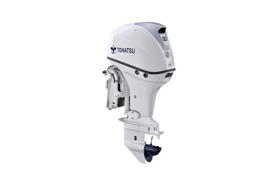 Tohatsu-50HP-MFS50AWETL.jpg Tohatsu MFS50AWETL 50 HP Outboard Motor - Image 1