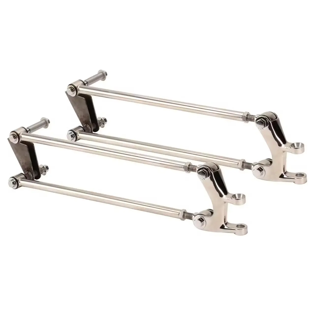 cc1.webp 1932-1934 Ford Front Four Bar Kit – Stainless Steel - Image 1