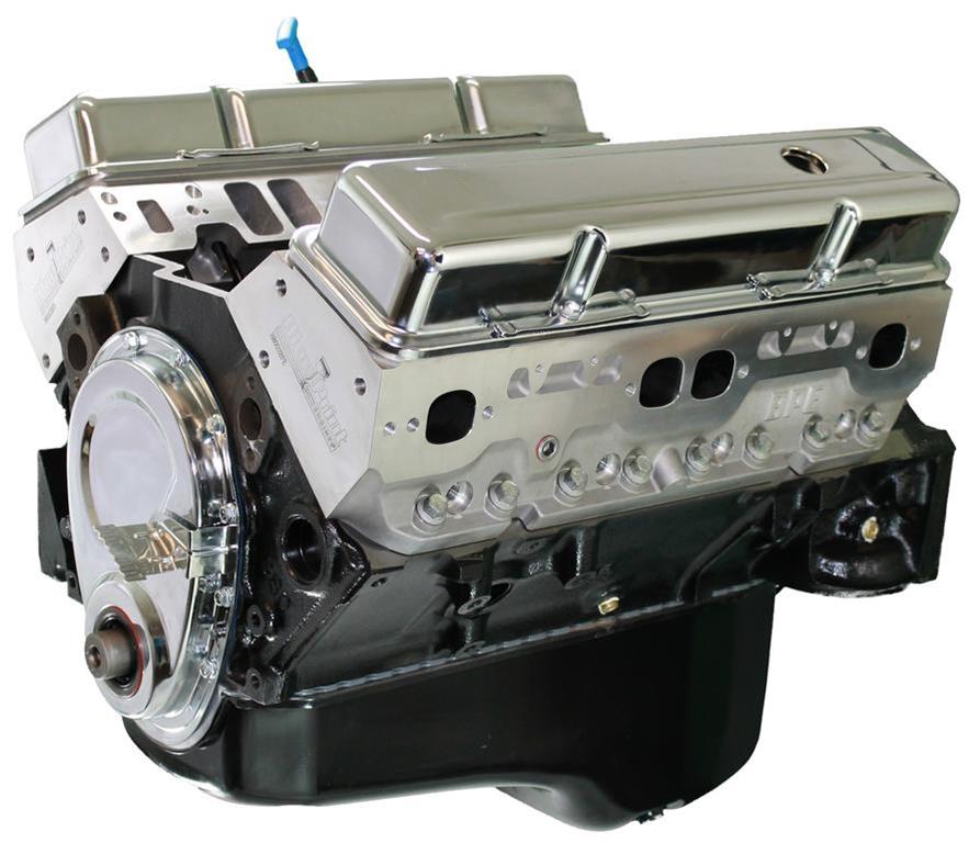 dd-12.jpg BluePrint Engines GM 396 C.I.D. 491 HP Stroker Base Long Block Crate Engines BP3961CT - Image 1