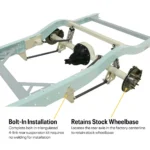 1947-54 Chevy Pickup Rear Suspension/Axle Kit, Ford 9 Inch Posi - Image 2
