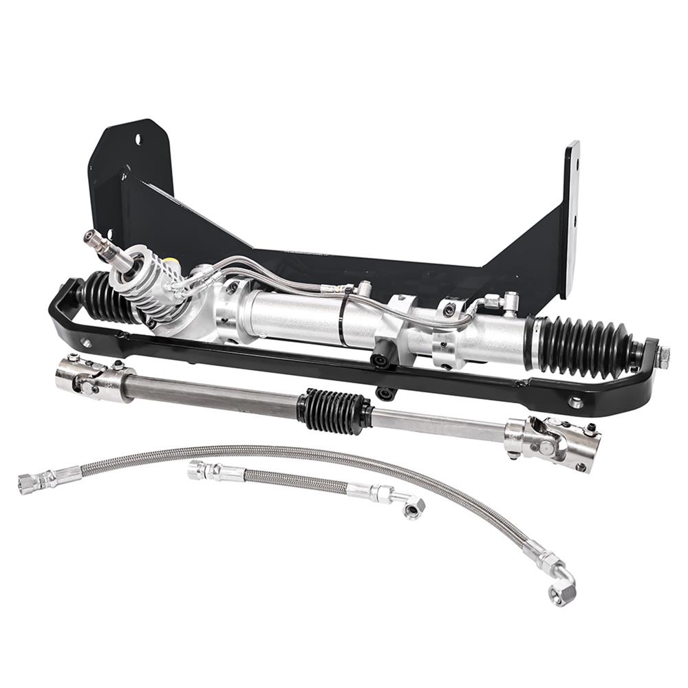 fla-fr371ktpwnc_xl-1.jpg Flaming River 1988-98 Chevy C1500 Truck Power Rack and Pinion Cradle Kits FR371KTPWNC - Image 1
