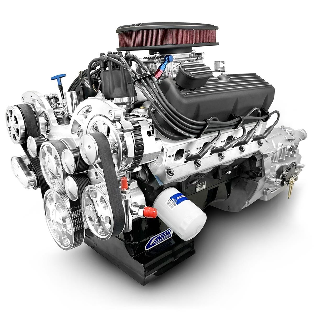 mll-b347k4r7_es_xl-1-22-.jpeg BluePrint Builder Series 347W/415HP Standard Edition Carbureted Crate Engine and 4R70W Trans Combos B347K4R7 - Image 1