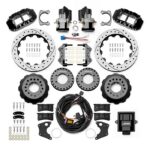 Wilwood Forged Narrow Superlite 4R Big Brake Rear Parking Brake Kits 140-16131-D - Image 2