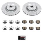 Power Stop Z26 Street Warrior Brake Upgrade Kits with Calipers KC1445-26 - Image 3