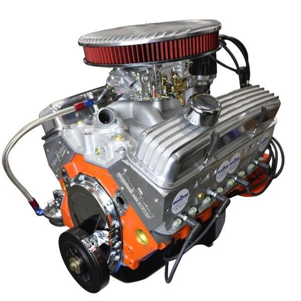 qq-2.jpg BluePrint Engines GM 383 C.I.D. 436 HP Dressed Stroker Long Block Crate Engines BP38318CTCV - Image 1