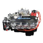 BluePrint Engines GM 496 C.I.D. 600 HP Stroker Dressed Carbureted Long Block Crate Engines BP4967CTCK - Image 2