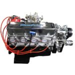 BluePrint Engines GM 496 C.I.D. 600 HP Stroker Dressed Carbureted Long Block Crate Engines BP4967CTCK - Image 3