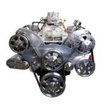 BluePrint Engines GM 496 C.I.D. 600 HP Stroker Dressed Carbureted Long Block Crate Engines BP4967CTCK - Image 4