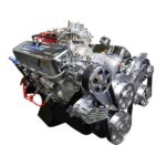 BluePrint Engines GM 496 C.I.D. 600 HP Stroker Dressed Carbureted Long Block Crate Engines BP4967CTCK - Image 5
