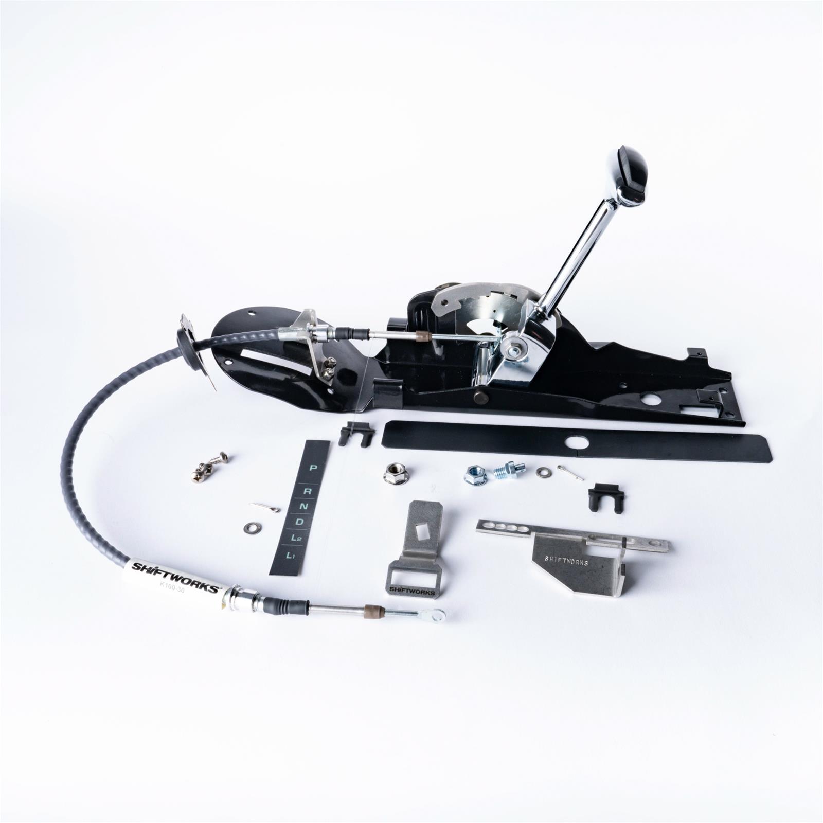 siw-sw6603_xl.jpg Shiftworks Automatic Transmission Floor Mount Shifters SW6603 - Image 1