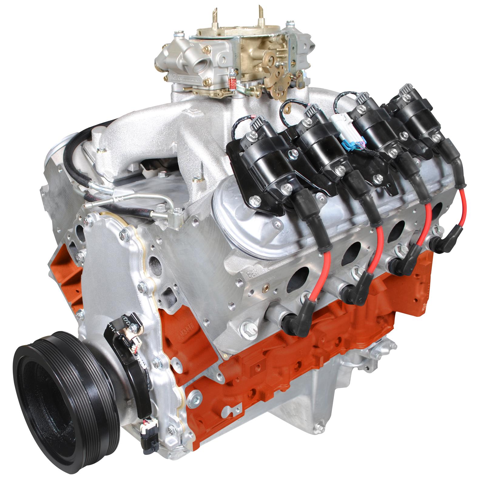 uu-3.jpg BluePrint Engines Pro Series Chevy LS 427 C.I.D. 625HP Carbureted Retrofit Long Block Crate Engines PSLS4270CTC - Image 1