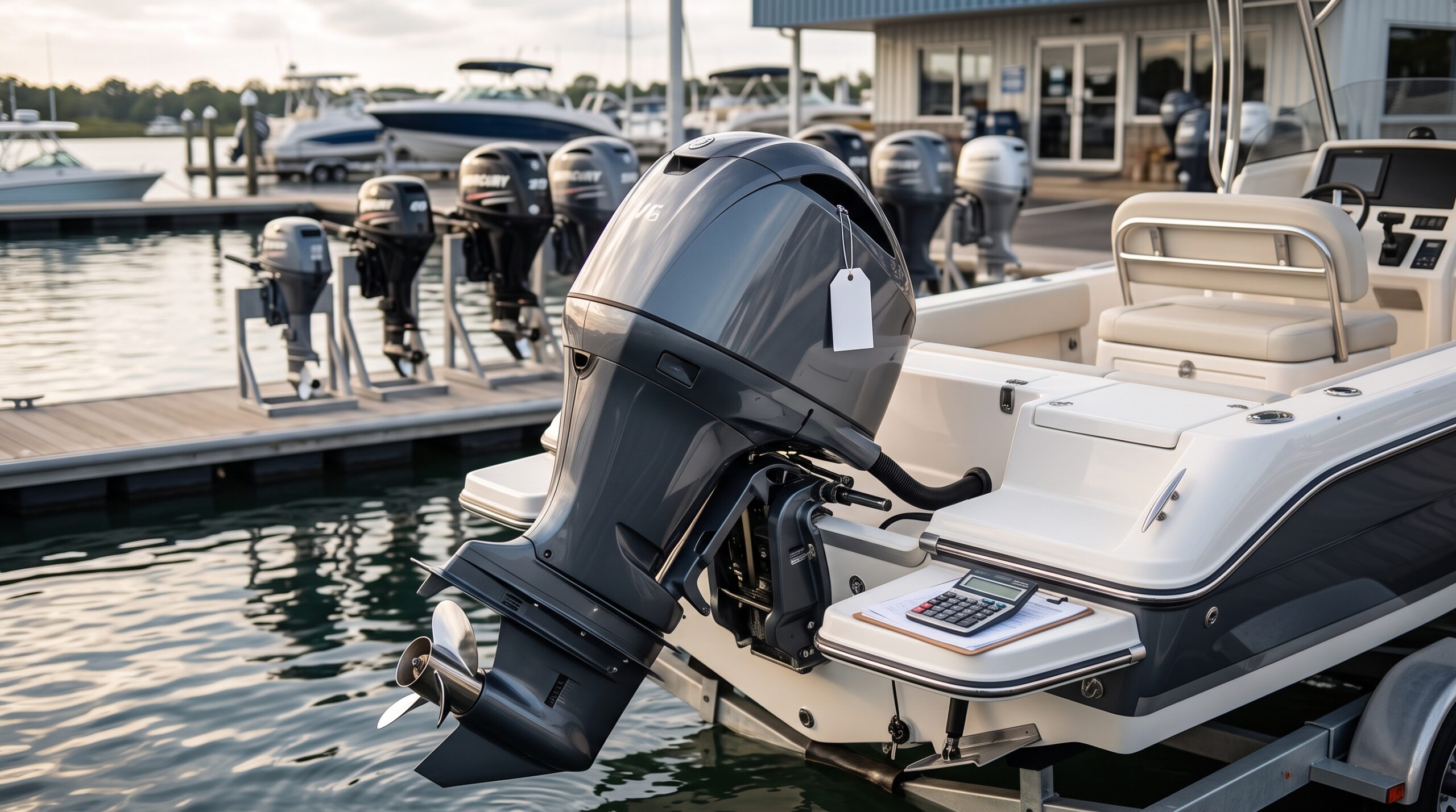 how much does a boat engine cost