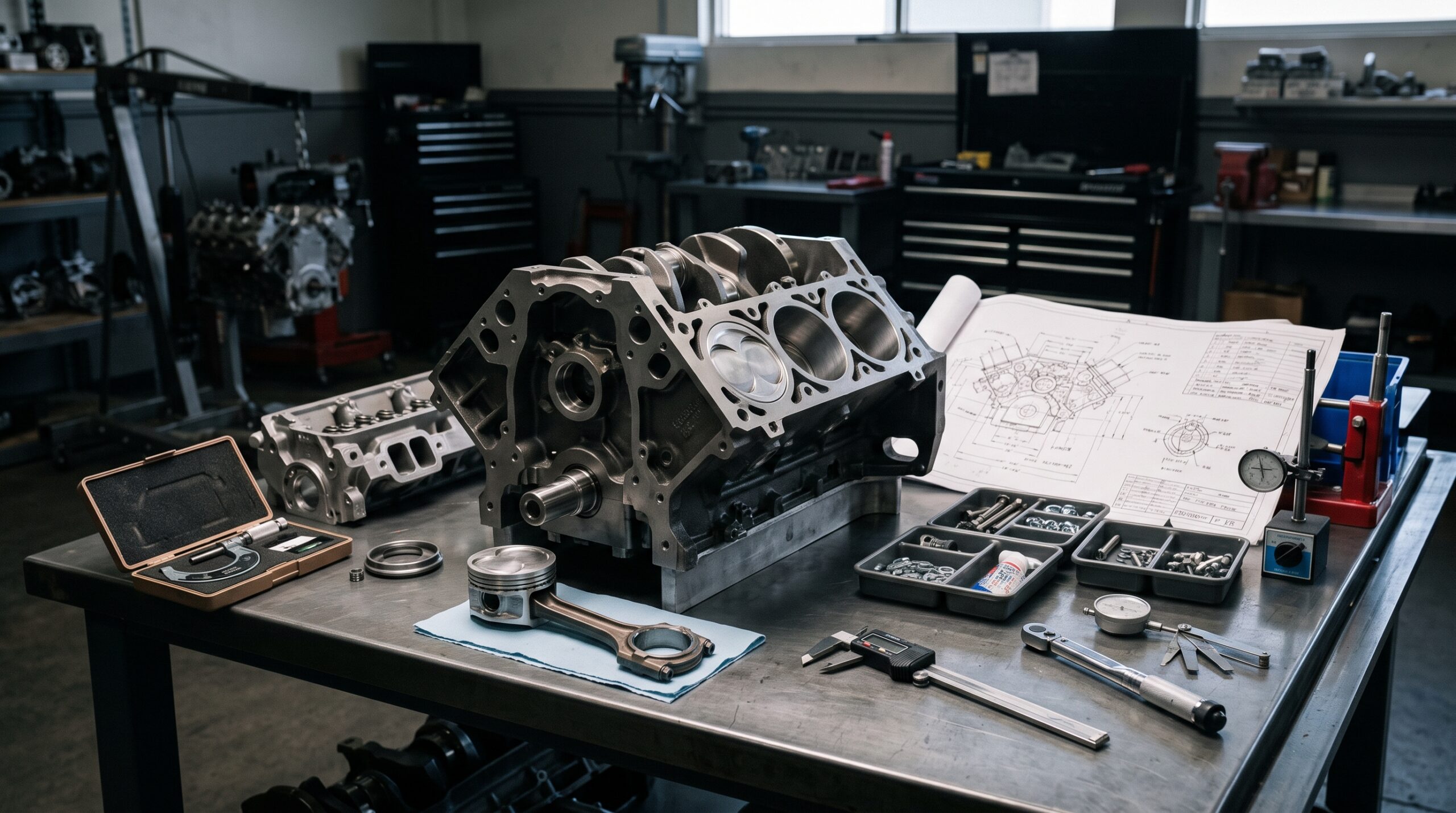 what is a blueprinted engine