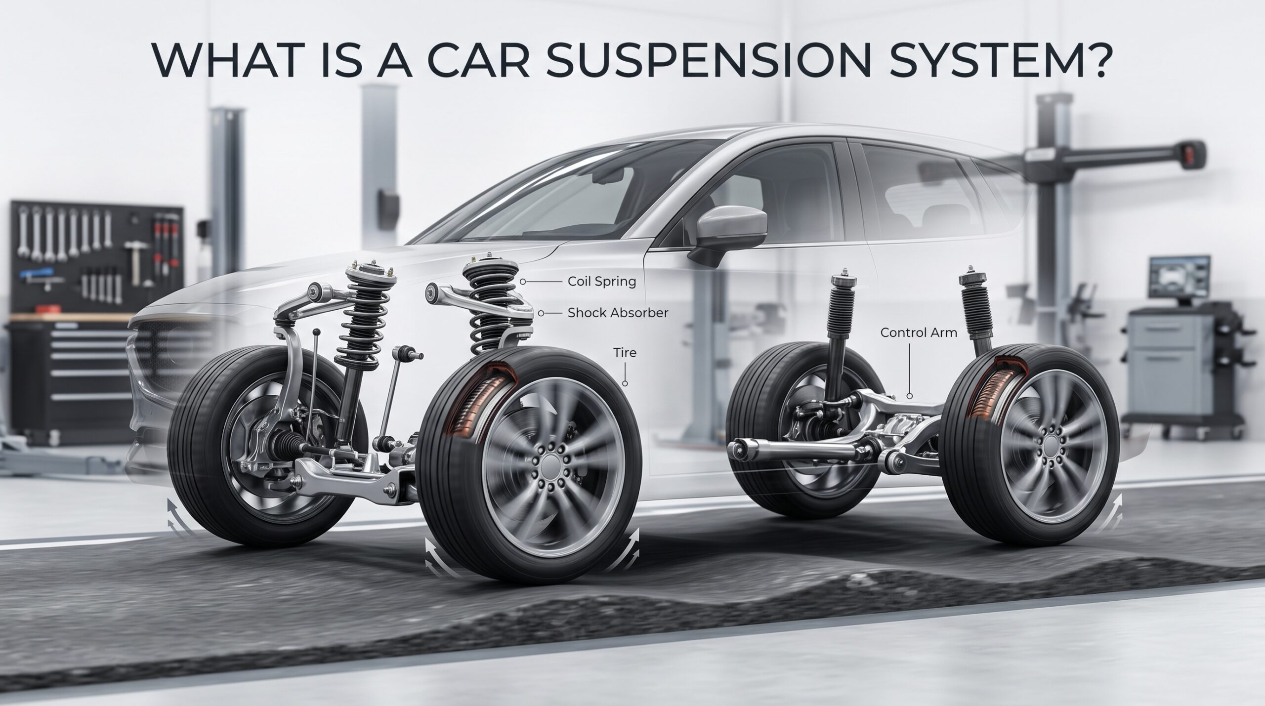 what is a car suspension system