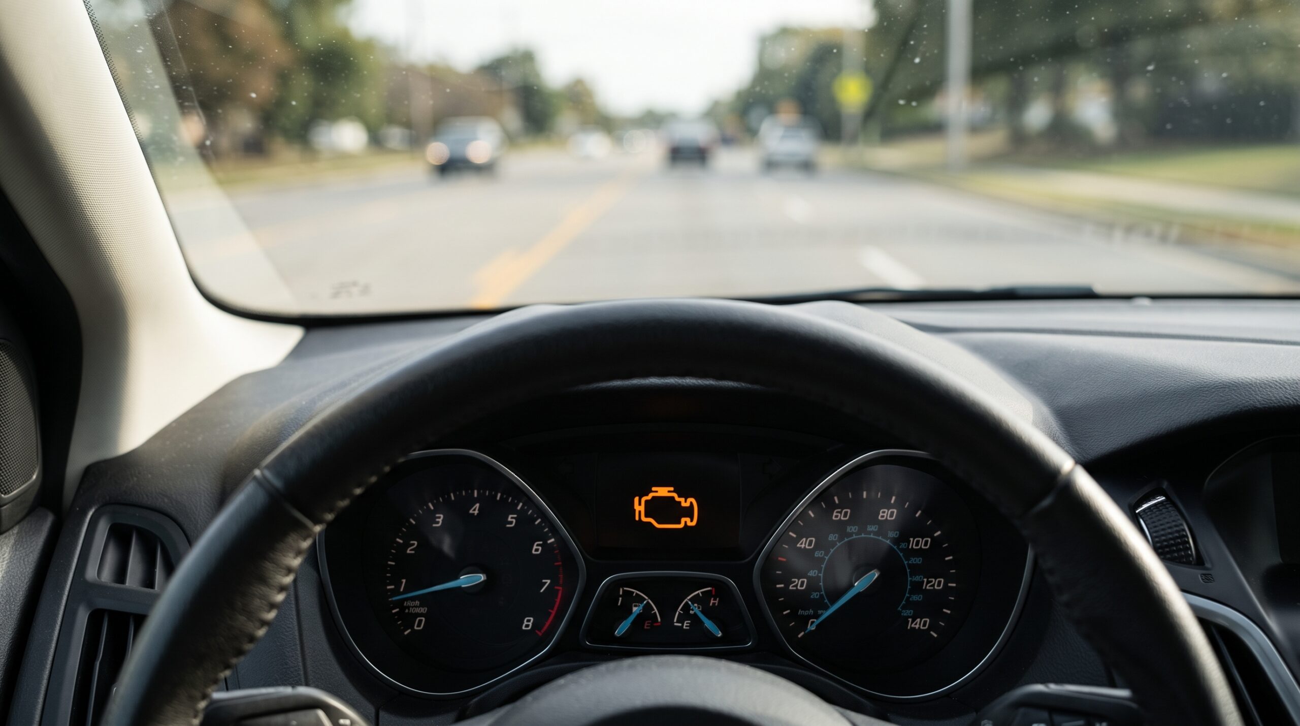 is it ok to drive with check engine light on