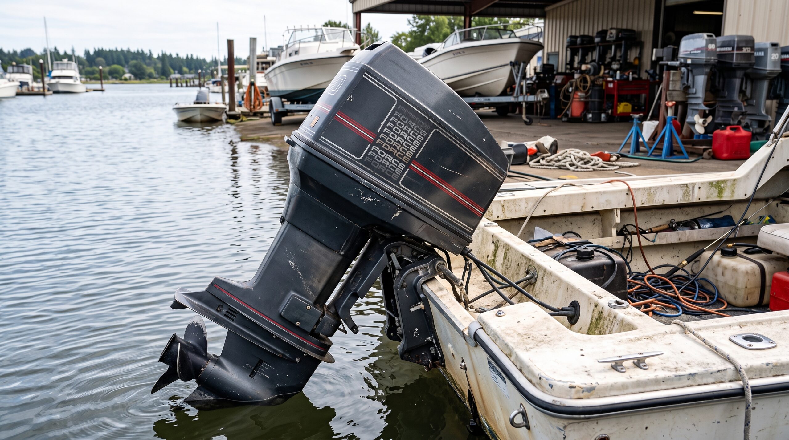 who makes force outboard boat motors